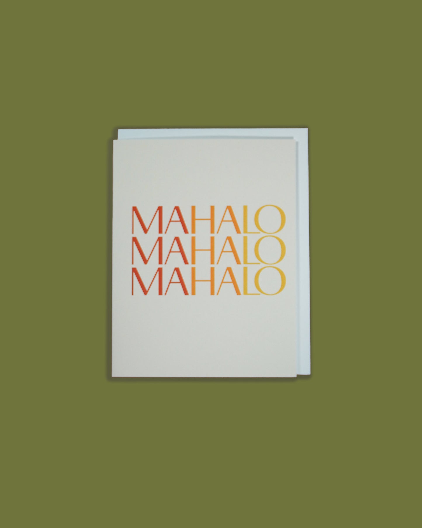 Mahalo Kāleka Aloha (Greeting Card)